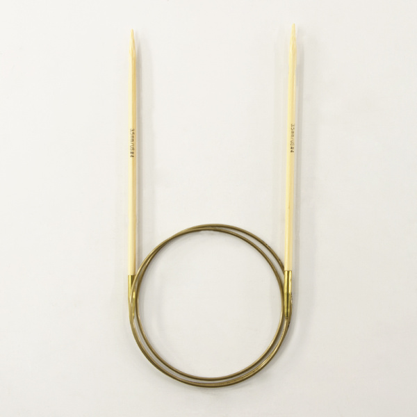 Спицы, круговые, бамбук addiNature BAMBOO №3,5, 80 см. Арт 555-7/3.5-80