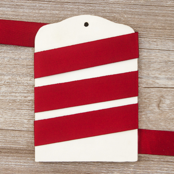 Лента репсовая SAFISA, 25 мм, 25 м, цвет 84 вишневый. Арт 350-25мм-84