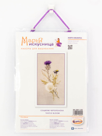 Набор для вышивания "Соцветие чертополоха" . Арт 04.001.03