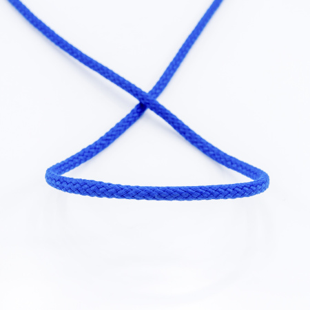Шнур плетеный SPIRAL ( SAFISA), 4 мм, 25 м, цвет синий. Арт 25281-4-13