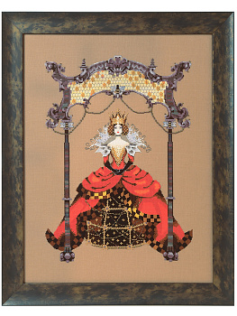 Схема для вышивания MIRABILIA "Королева пчел". Арт MD171