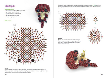 Книга "Амигуруми из бисера" Варя Сдобникова. Арт 978-5-00241-204-4