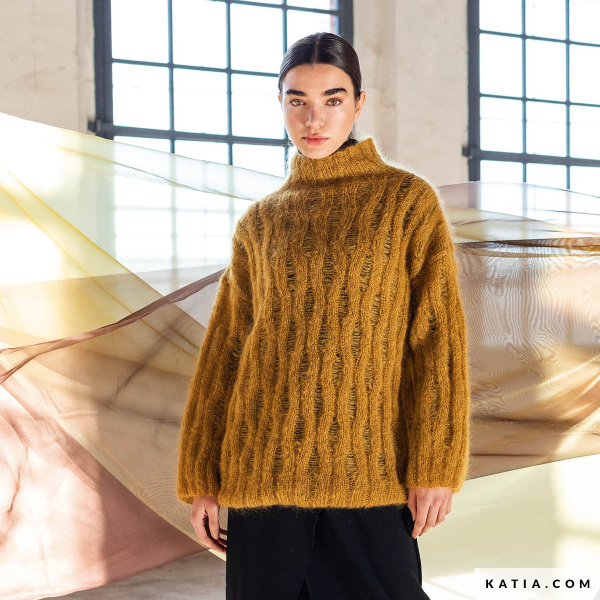 Пряжа Ingenua, 78% мохер, 13% полиамид, 9% шерсть мериноса, 50 г, 140 м. Арт 389.59