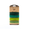 Шнуры на блистере HEMPTIQUE #20 - 1 мм, 4 цвета по 9,1 м. Арт HC20SOE