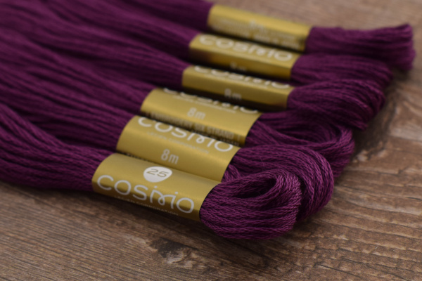 Мулине COSMO однотонный цвет  2033      . Арт 25-6/2033      