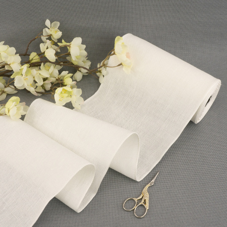 Лента канвовая Leinen для вышивания 30 ct ширина 19 см. Арт 72022/19cm/101