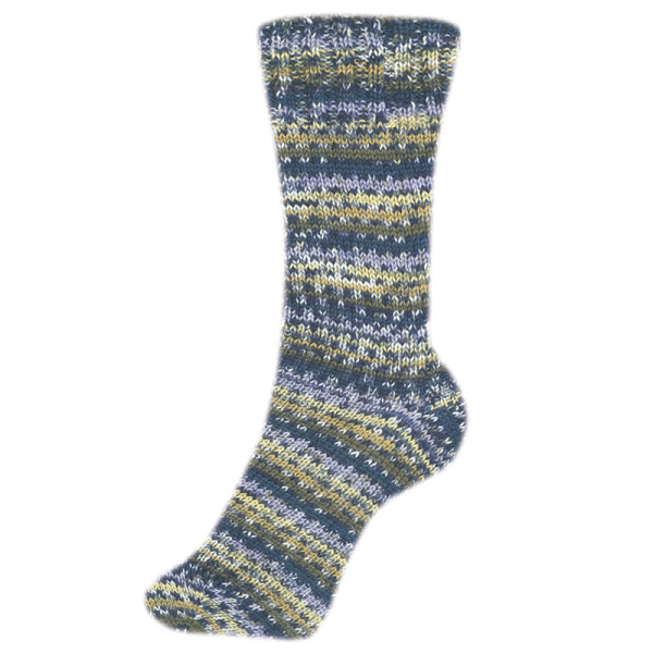 Пряжа Fortissima Socka 4-fach color, 75% шерсть, 25% полиамид, 420 м, 100 г. Арт 90028-2491