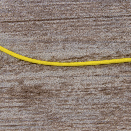 Шнур атласный мини-рулон, 2 мм, 4,5 м, цвет 32, желтый. Арт P00462-2мм-32           