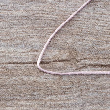 Шнур атласный SAFISA 1,5 мм, 25 м, цвет 05, розовый. Арт 470-05                  