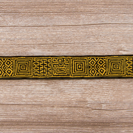 Лента жаккардовая SAFISA, 20 мм, 15 м, цвет 01. Арт 9273-20мм-01