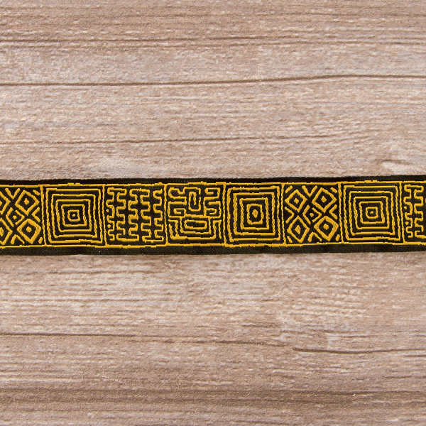 Лента жаккардовая SAFISA, 20 мм, 15 м, цвет 01. Арт 9273-20мм-01