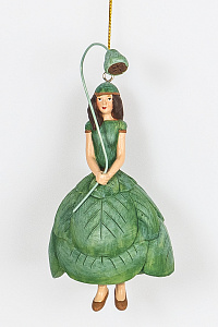 Фигурка декоративная, Blumenmädchen "Эвкалипт"
