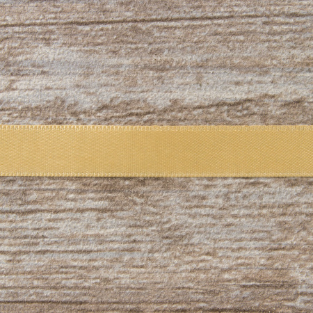 Лента атласная двусторонняя SAFISA, 11 мм, 25 м, цвет 63, бежевый. Арт 110-11мм-63             