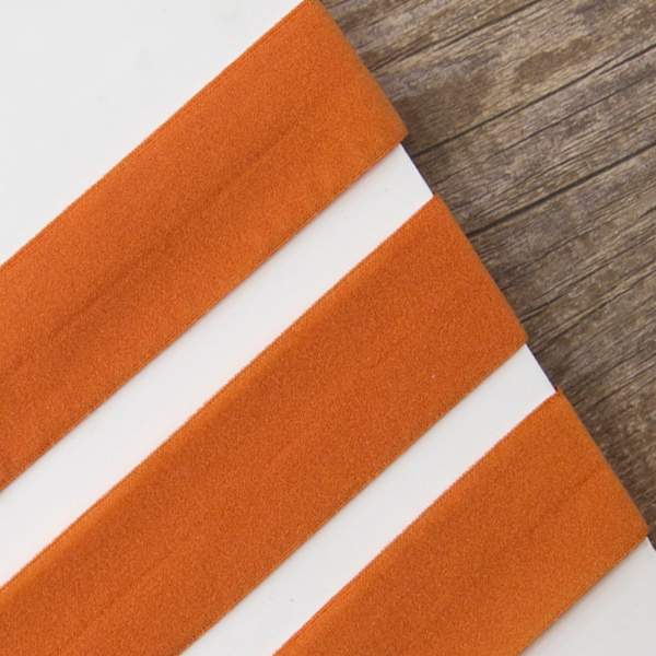 Резинка-бейка, 20 мм, цвет оранжевый. Арт 9883-20/2220