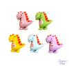 Набор пуговиц и/или декоративных элементов "Пастельные динозаврики". Арт 12162
