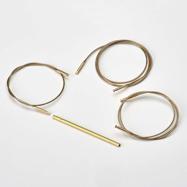 Соединительный металлический элемент(переходник для соединения лесок) для системы addiClick BAMBOO. Арт 557-7