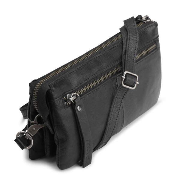 Сумка через плечо "Riga" Black. Арт QB-4441R1/Black