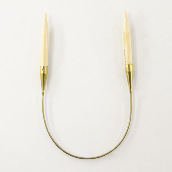 Спицы, круговые, бамбук addiNature BAMBOO №9, 40 см. Арт 555-7/9-40