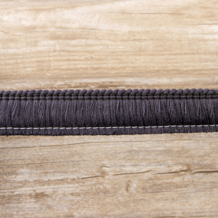Бахрома декоративная, 30 мм, цвет графитовый. Арт BT - 30c - col.B-25