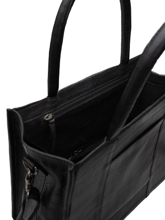 Сумка шоппер "Bina" Black. Арт QB-4640/Black