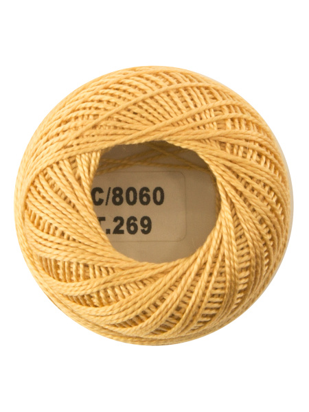 Мулине "Finca Perle"(Жемчужное"), №8, однотонный цвет 8060. Арт 00816/08/8060           