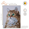 Набор для вышивания "The purrfect stare" . Арт PN-0203542