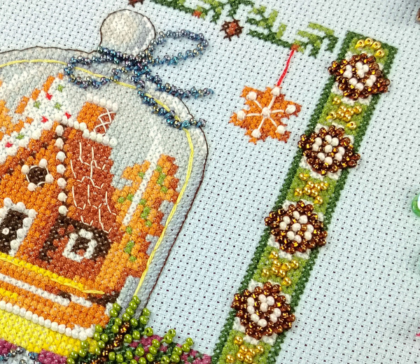 Набор для вышивания  "Пряники". Арт 13.003.61