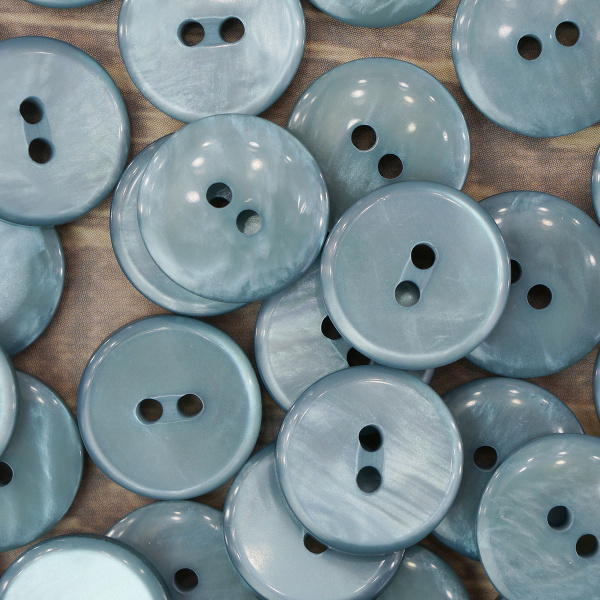 Пуговицы CONCEPT Mother of Pearl, размер 24, полиэстер, цвет COL.63. Арт 75315-024-COL.63