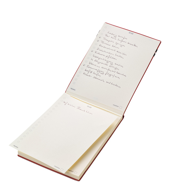 Блокнот TROIKA "Дела". Арт NTD25/RD