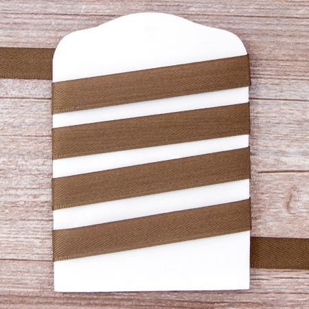 Тесьма брючная PEGA, цвет коричневый, 15 мм. Арт 815744215G1946