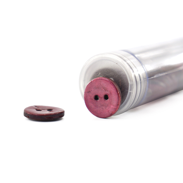 Пуговицы CONCEPT, размер 24, кокос,  цвет COL.11 розовый. Арт 1919H-024-COL.11