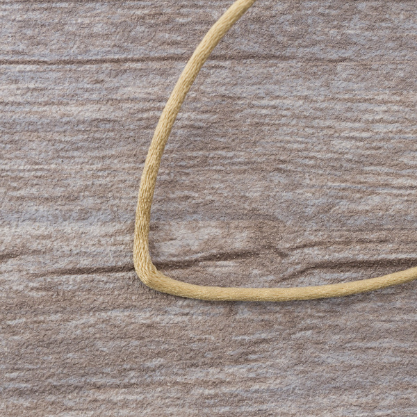 Шнур атласный SAFISA 2 мм, 25 м, цвет 63, бежевый. Арт 462-63                  