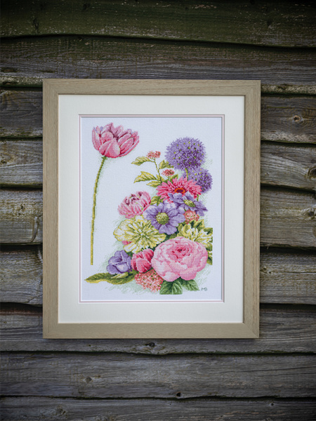 Набор для вышивания "Floral cotton candy"  . Арт PN-0196208