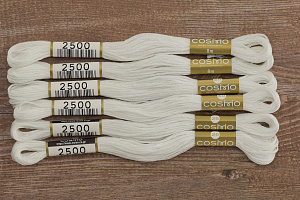 Мулине COSMO однотонный цвет  2500      . Арт 25-6/2500      