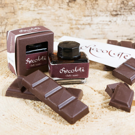 Чернила "Ink of the Senses" для перьевых ручек, 15 мл, с ароматом шоколада, цвет коричневый. Арт 17062/3