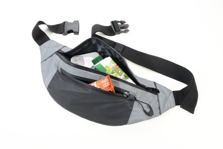 Сумка поясная, светоотражающая TROIKA. Арт BLB03/GY