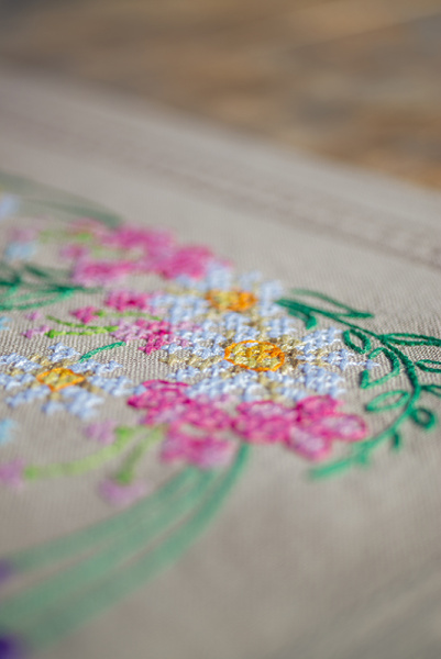 Набор для вышивания дорожки "Весенние цветы" . Арт PN-0190851