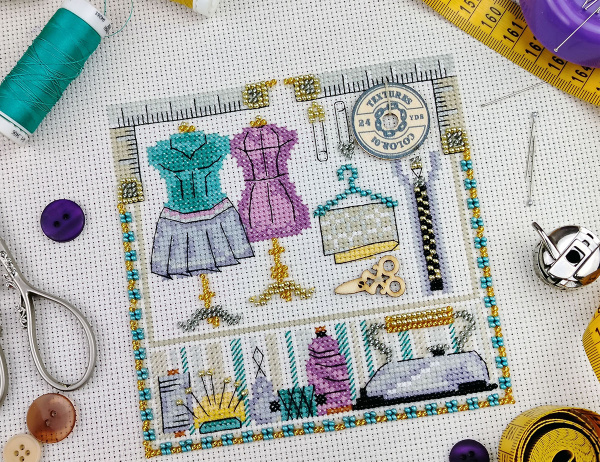 Набор для вышивания  "Манекен". Арт 13.003.58