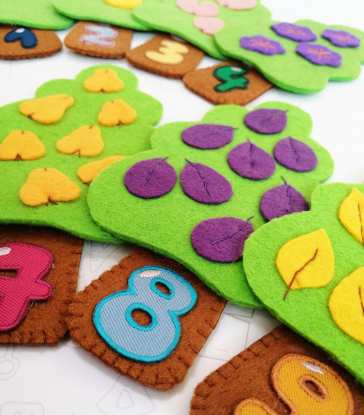 Набор для создания развивающих карточек «Цифры для малыша». Арт 30.001.06