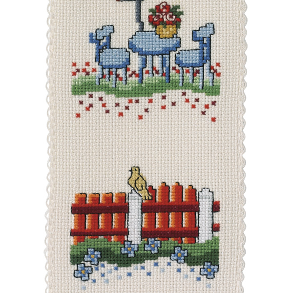 Набор для вышивания "Красный забор". Арт 36-3102