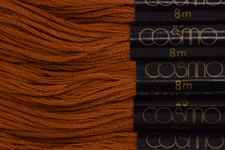 Мулине COSMO однотонный цвет  2129      . Арт 25-6/2129      