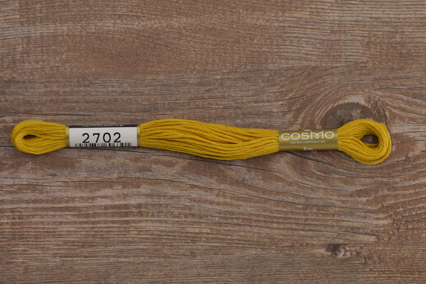 Мулине COSMO однотонный цвет  2702      . Арт 25-6/2702      