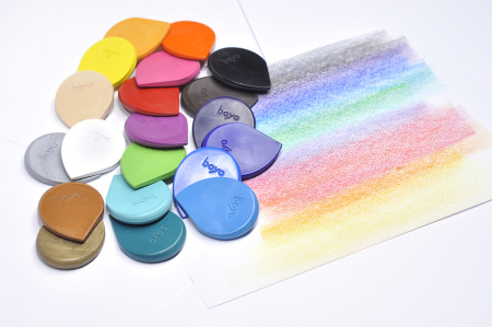 Пастель восковая для рисования Boya, набор мелков. Арт 20 SET