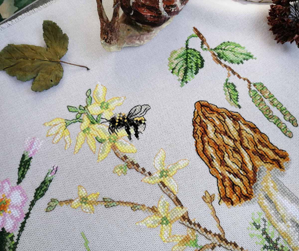 Набор для вышивания "Сморчки". Арт 04.012.09