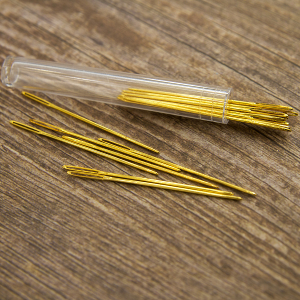 Иглы для вышивания с круглым кончиком в тубе №24 PERMIN. Арт 6100/24                 