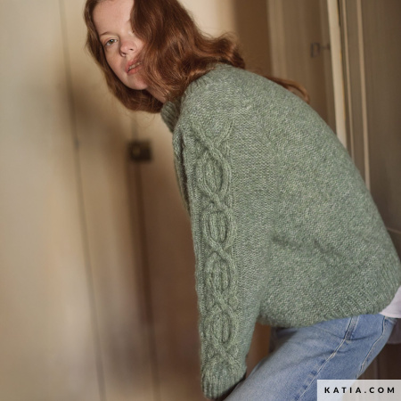 Журнал с моделями по пряже Katia  Woman-Man 100% WOOL TEXTURES 1. Арт 7924