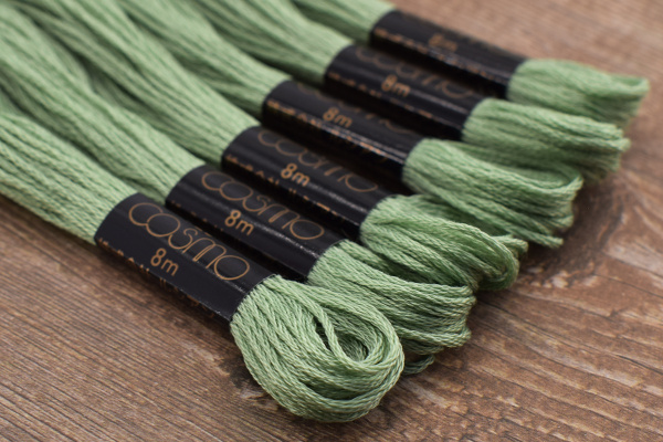 Мулине COSMO однотонный цвет  317       . Арт 25-6/317       