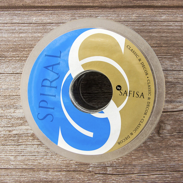 Лента органза с напечатанным рисунком SAFISA, 40 мм, 15 м, цвет 03. Арт 25253-40мм-03           