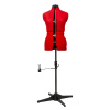 Манекен портновский раздвижной, размер M, цвет красный. Арт MR031.FG305C/G002