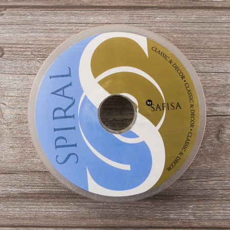 Косая бейка атласная 30 мм, 25 м, цвет 07, персиковый. Арт 6260-30мм-07            